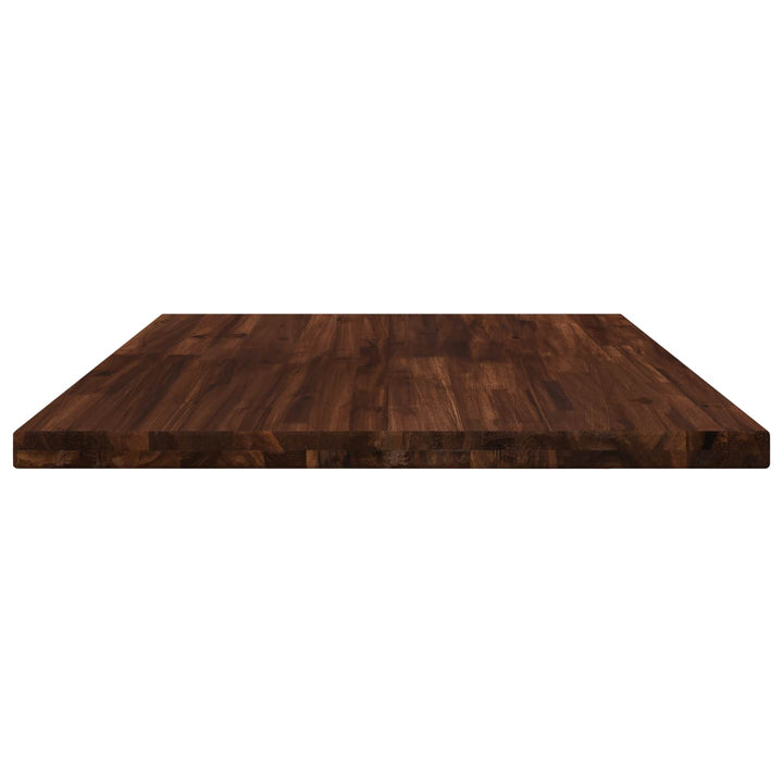Rektangulært Bordplade 90 x 50 x 3,5 cm Rektangulær Mørk Brun
