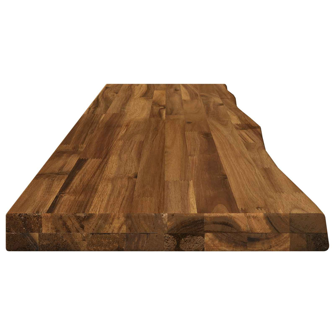Rektangulært Bordplade 90 x 50 x 3,5 cm Rektangulær Naturfarvet