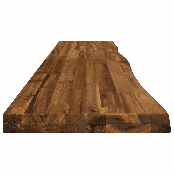 Rektangulært Bordplade 90 x 50 x 3,5 cm Rektangulær Naturfarvet