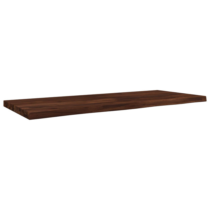 Rektangulært Bordplade 90 x 50 x 3,5 cm Rektangulær Mørk Brun
