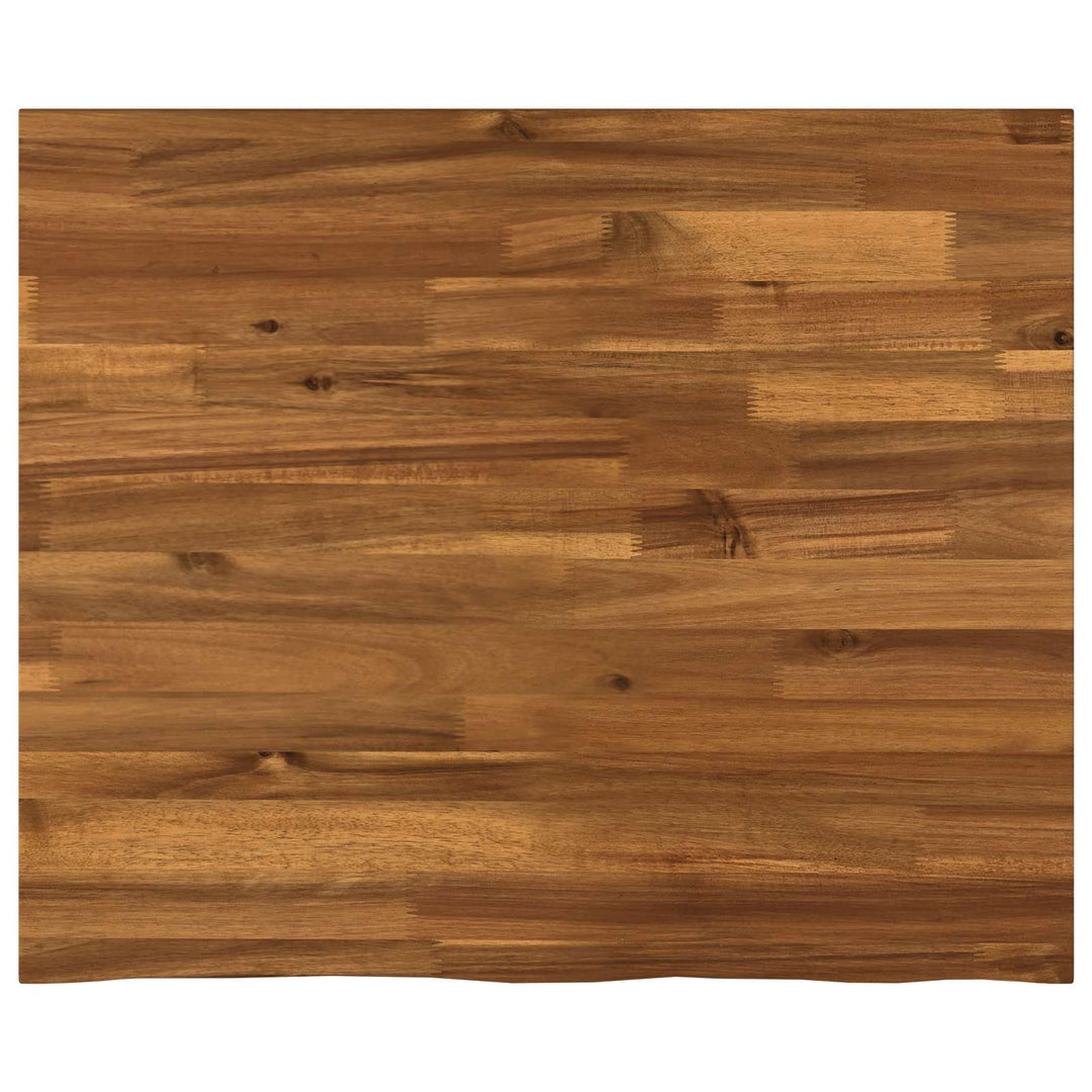 Rektangulært Bordplade 90 x 50 x 3,5 cm Rektangulær Naturfarvet