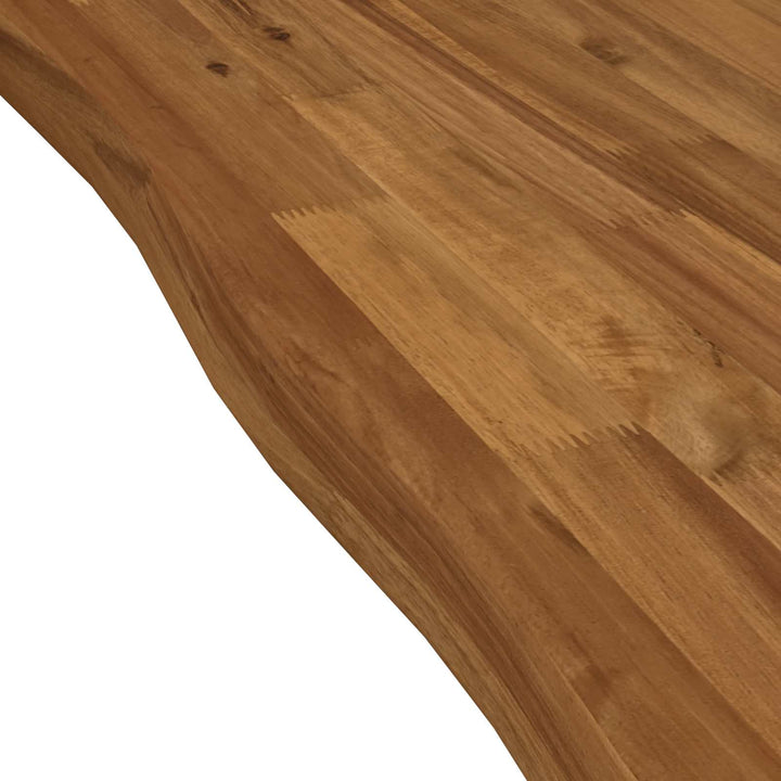 Rektangulært Bordplade 80 x 40 x 3,5 cm Rektangulær Naturfarvet