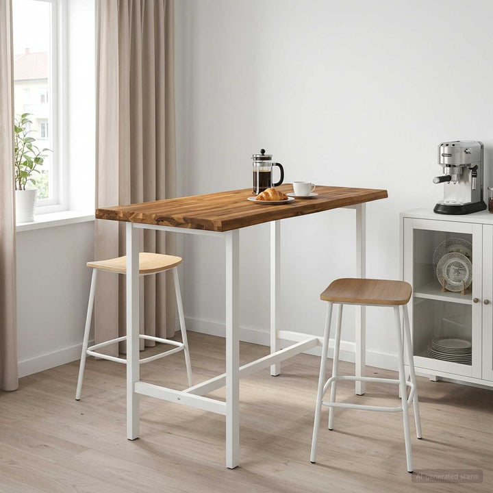 Rektangulært Bordplade 90 x 50 x 3,5 cm Rektangulær Naturfarvet