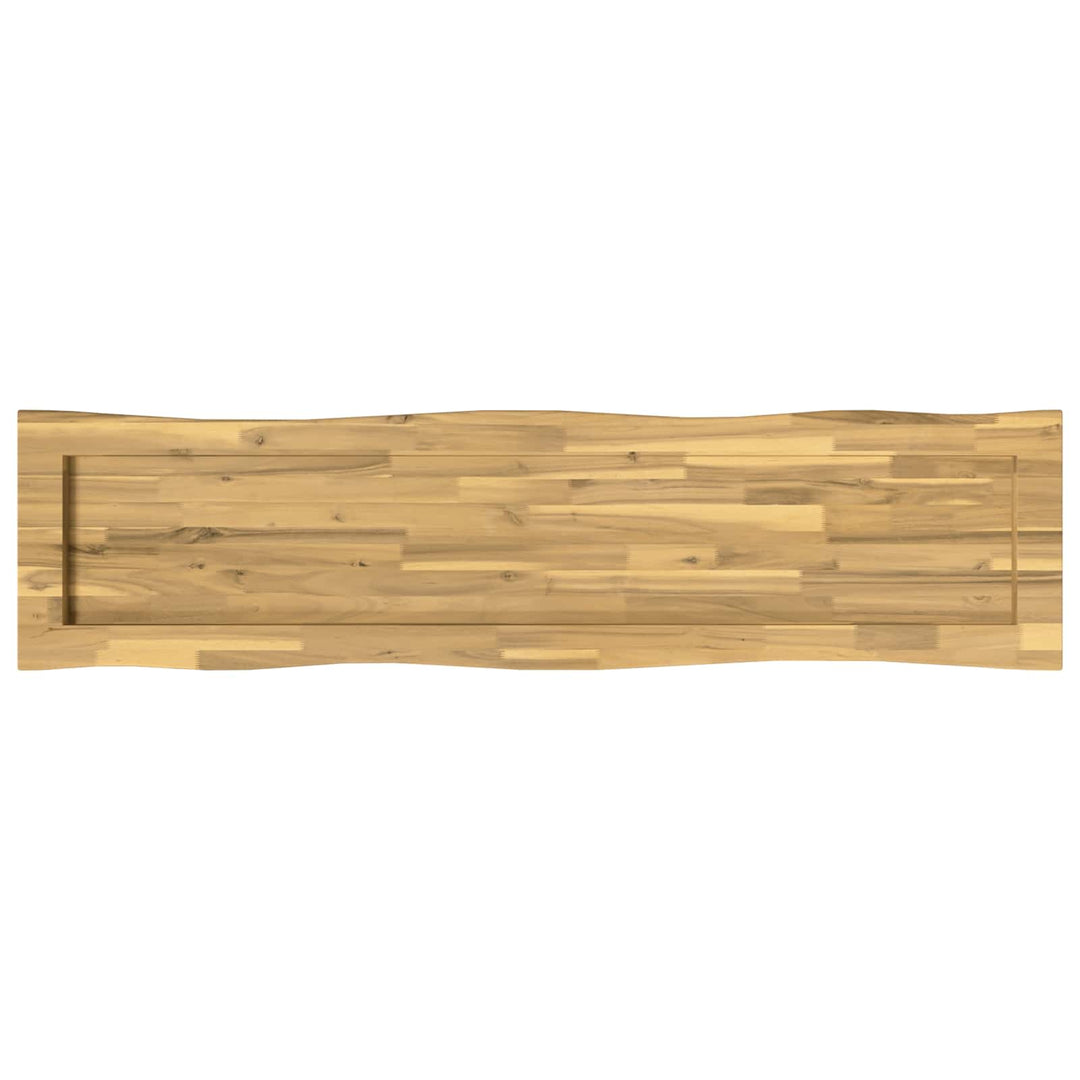 Rektangulært Bordplade 90 x 50 x 3,5 cm Rektangulær Hvid