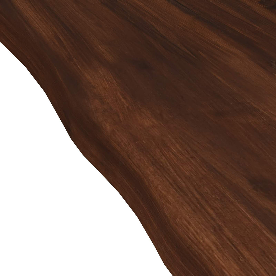 Rektangulært Bordplade 50 x 50 x 3,5 cm Firkantet Mørk Brun