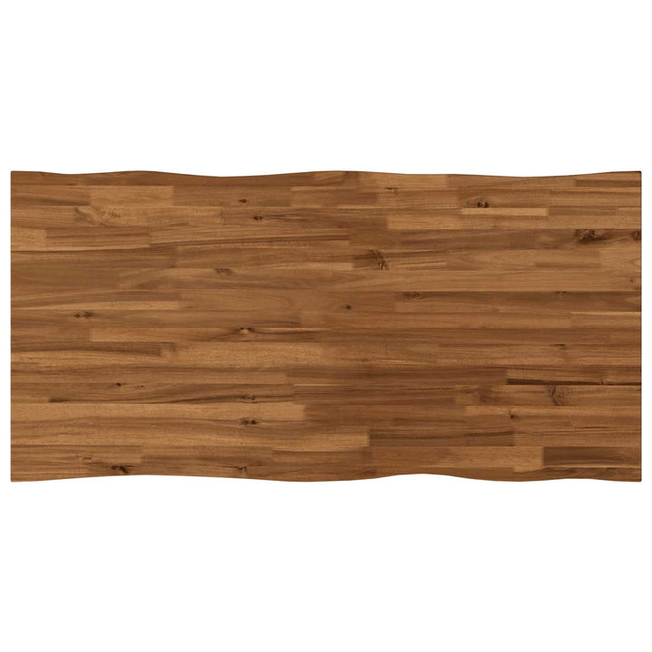 Rektangulært Bordplade 90 x 50 x 3,5 cm Rektangulær Naturfarvet