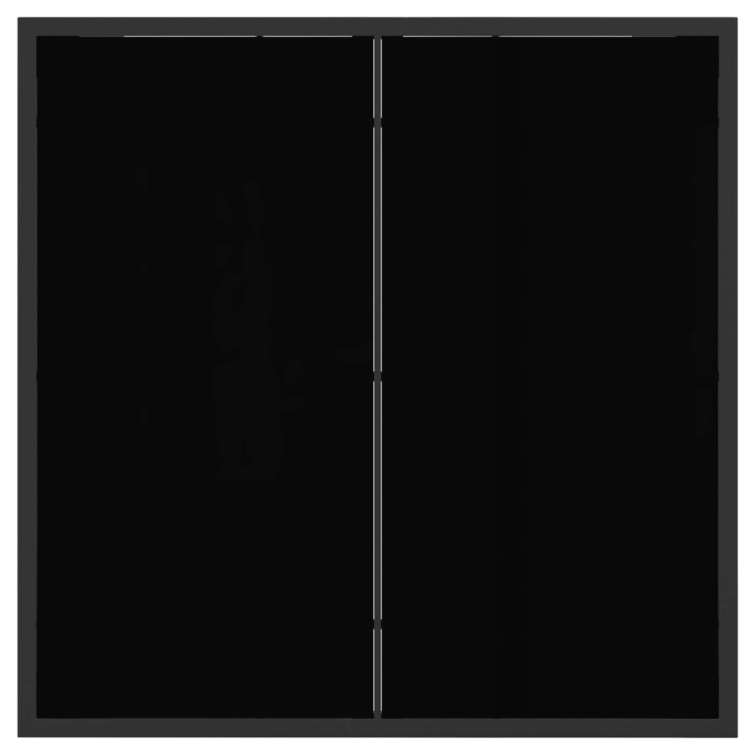 Have møbel sæt 3 pcs Sort og Anthracit 80 x 80 x 73 cm
