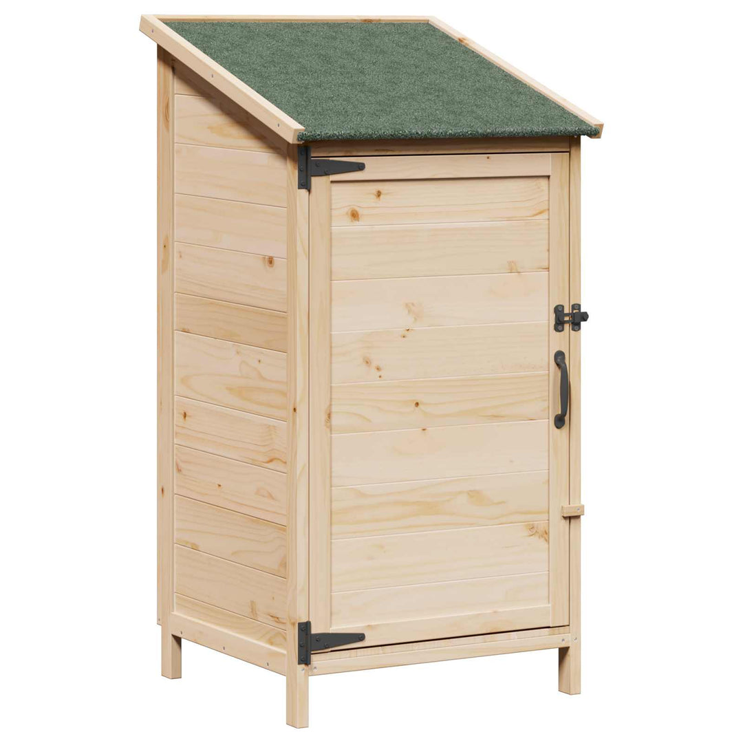 Have Skur Naturfarvet 59 x 56 x 113,5 cm Konstrueret træ