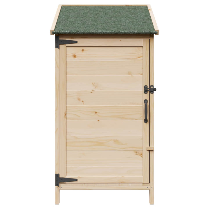 Have Skur Naturfarvet 59 x 56 x 113,5 cm Konstrueret træ