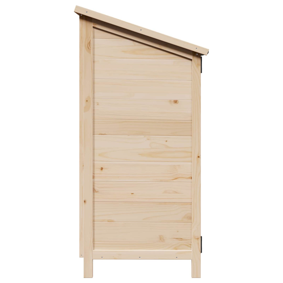 Have Skur Naturfarvet 59 x 56 x 113,5 cm Konstrueret træ