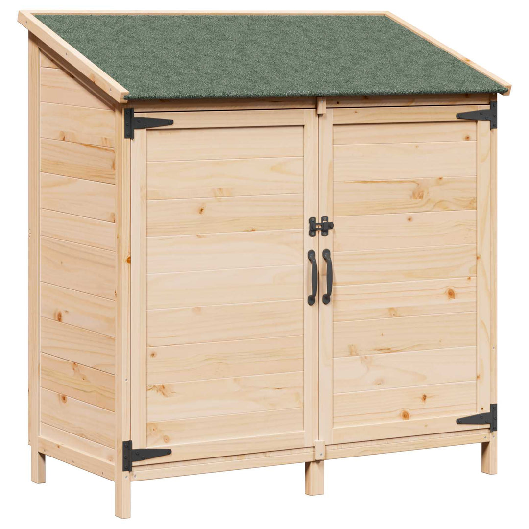 Have Skur Naturfarvet 106,5 x 56 x 113,5 cm Konstrueret træ