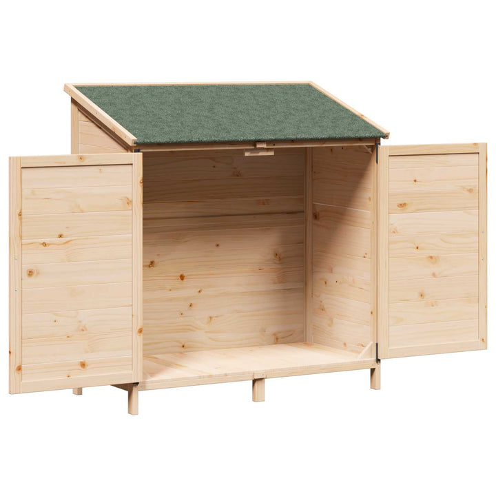 Have Skur Naturfarvet 106,5 x 56 x 113,5 cm Konstrueret træ
