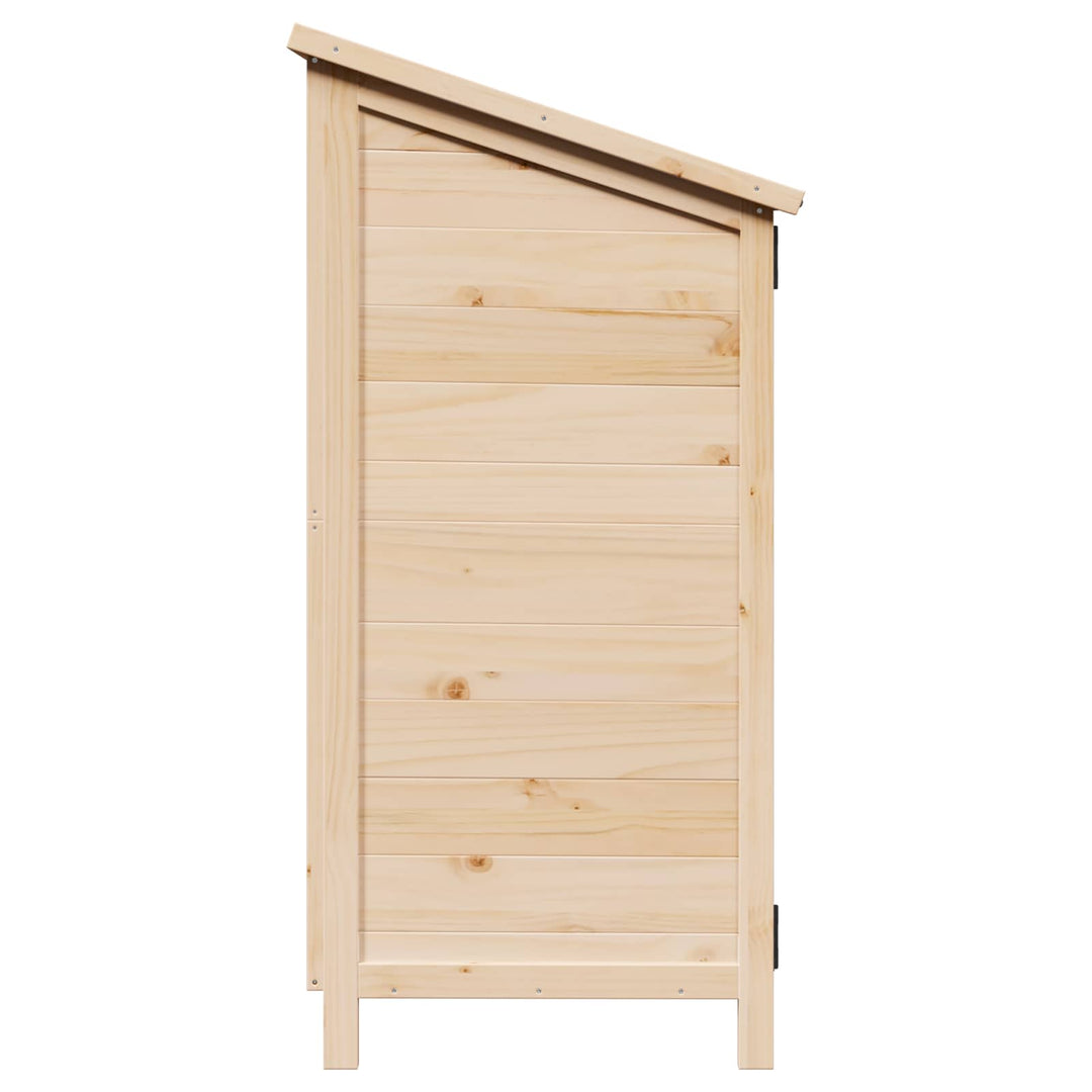Have Skur Naturfarvet 106,5 x 56 x 113,5 cm Konstrueret træ