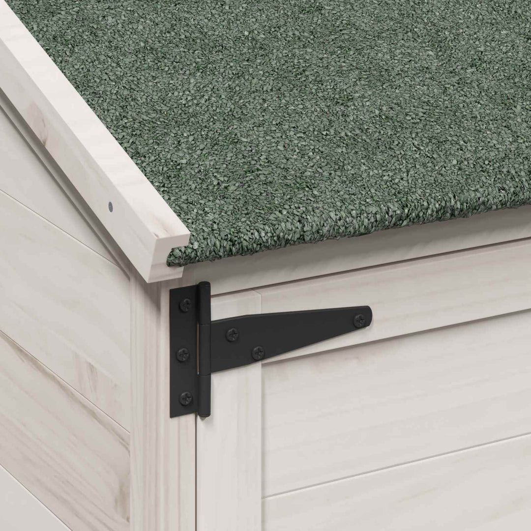 Have Skur Hvid 106,5 x 56 x 113,5 cm Konstrueret træ