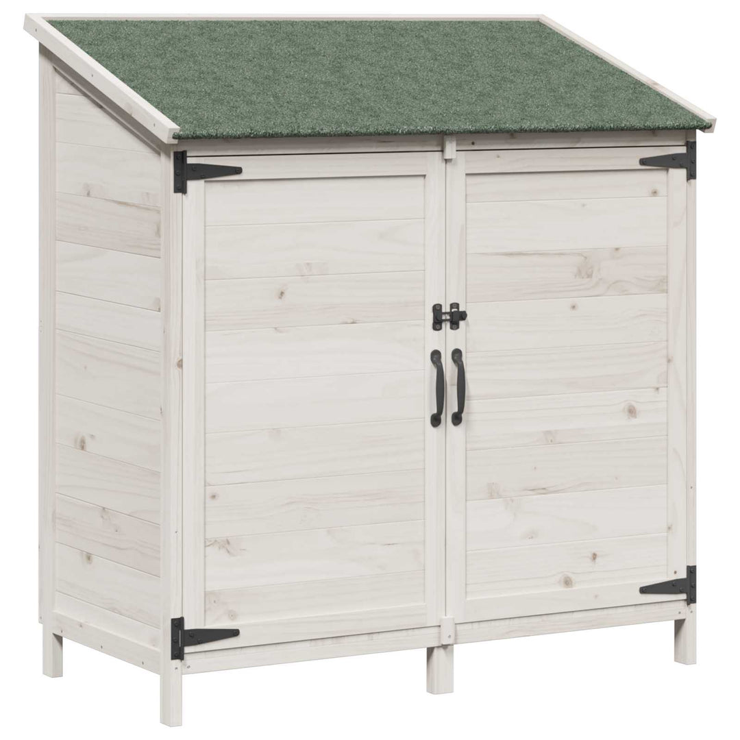 Have Skur Hvid 106,5 x 56 x 113,5 cm Konstrueret træ