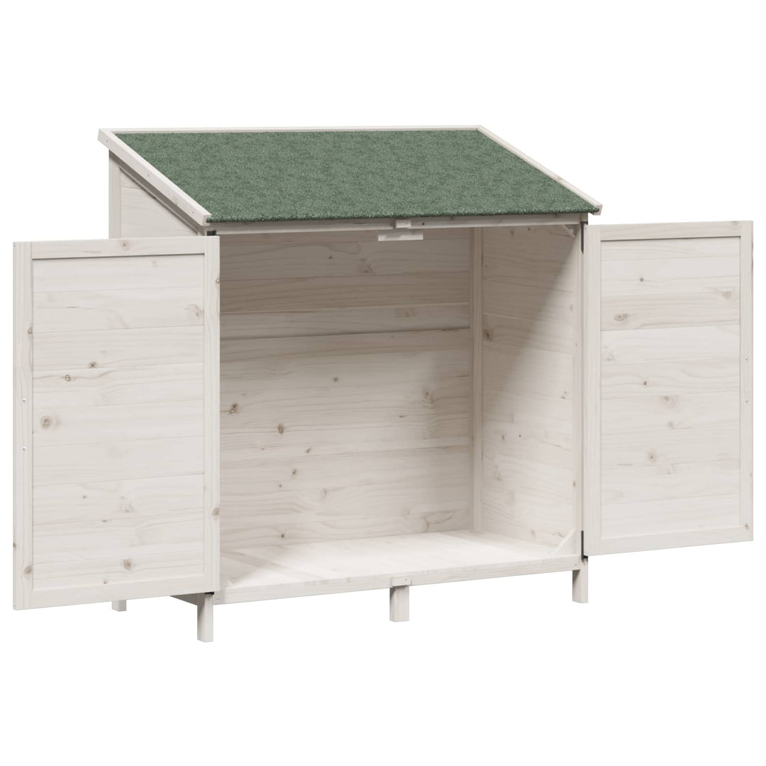 Have Skur Hvid 106,5 x 56 x 113,5 cm Konstrueret træ