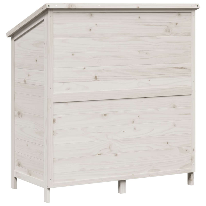 Have Skur Hvid 106,5 x 56 x 113,5 cm Konstrueret træ