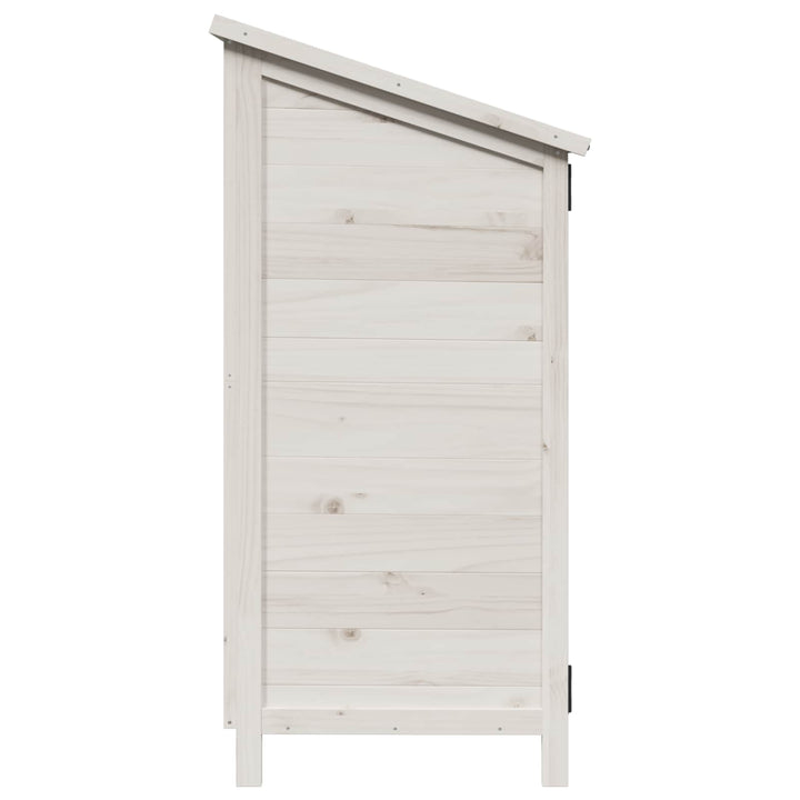 Have Skur Hvid 106,5 x 56 x 113,5 cm Konstrueret træ