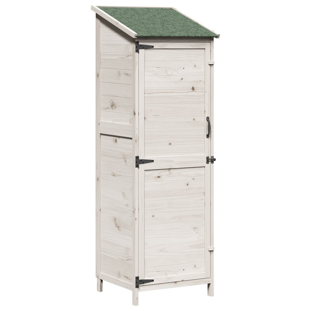 Have Skur Hvid 59,5 x 56 x 176,5 cm Konstrueret træ