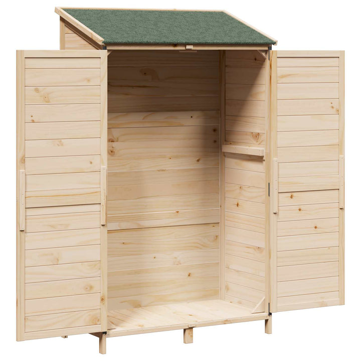 Have Skur Naturfarvet 106,5 x 56 x 176 cm Konstrueret træ
