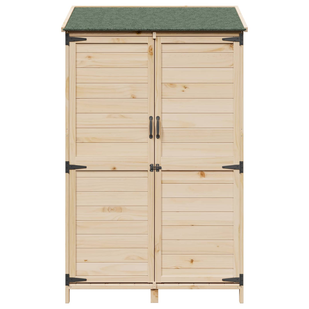 Have Skur Naturfarvet 106,5 x 56 x 176 cm Konstrueret træ