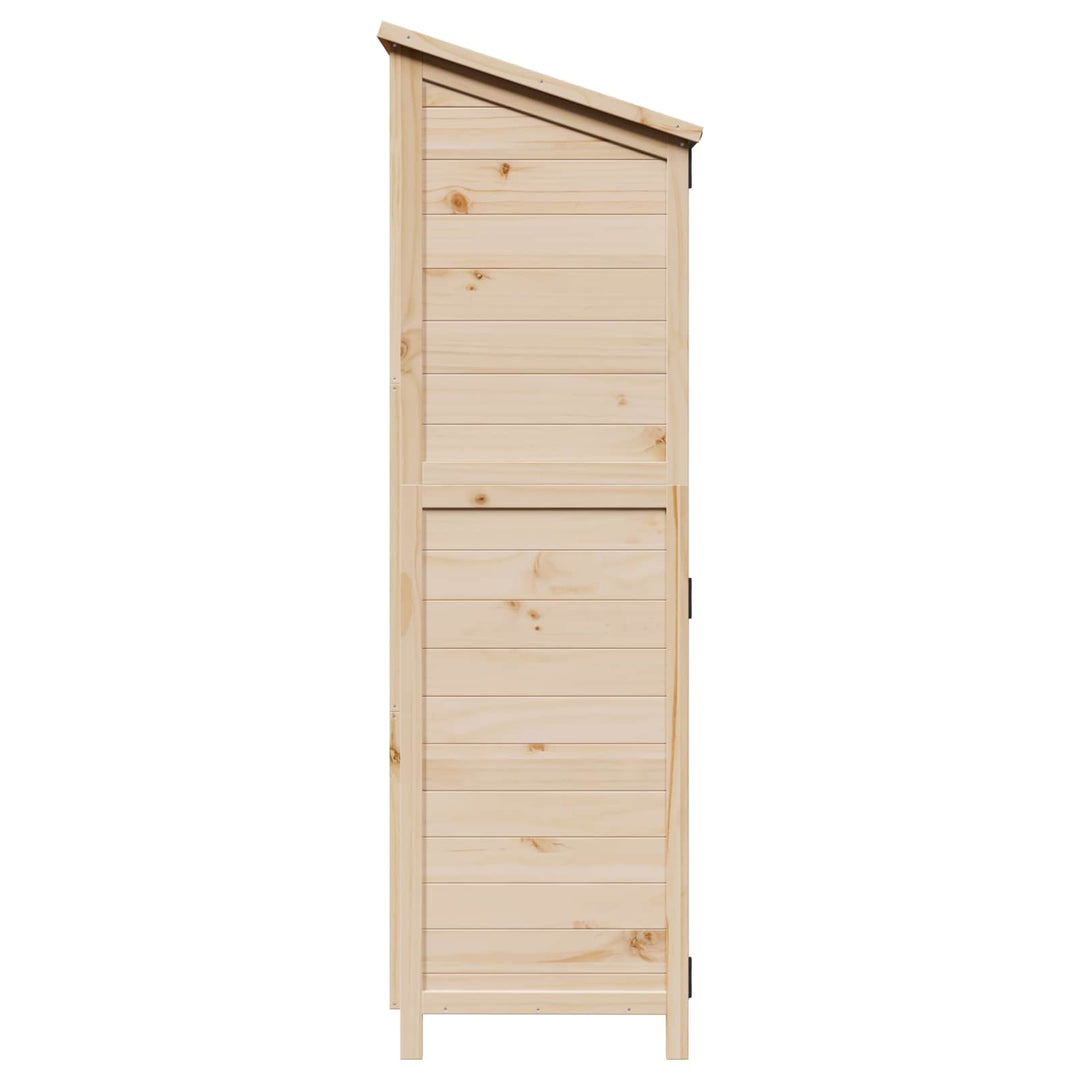 Have Skur Naturfarvet 106,5 x 56 x 176 cm Konstrueret træ