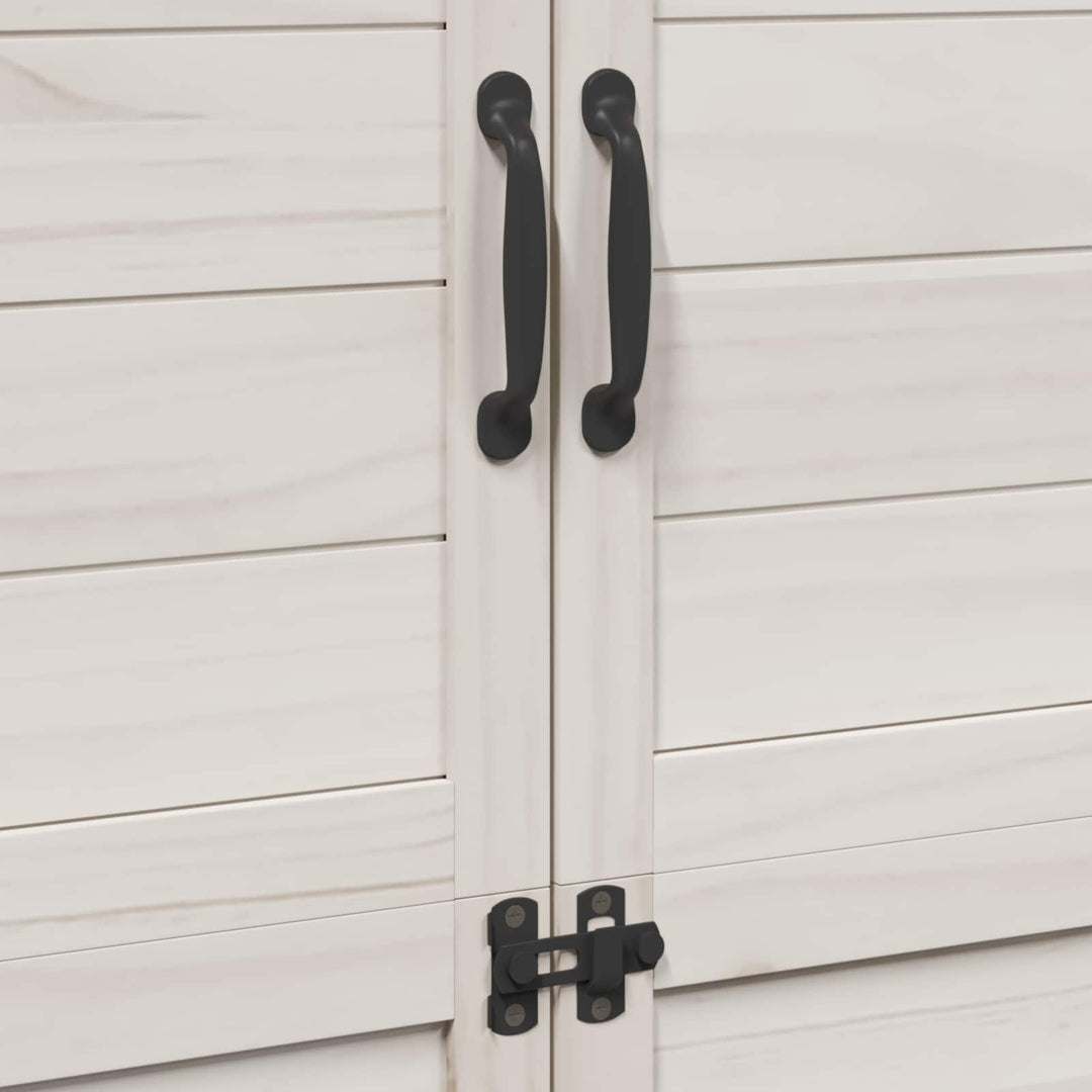 Have Skur Hvid 106,5 x 56 x 176 cm Konstrueret træ