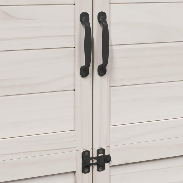Have Skur Hvid 106,5 x 56 x 176 cm Konstrueret træ