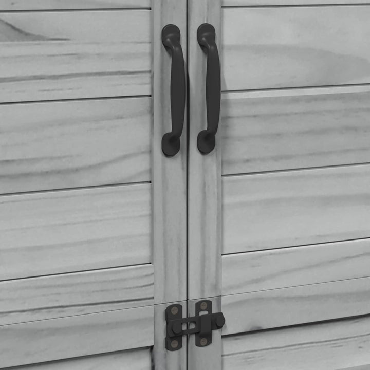 Have Skur Grå 106,5 x 56 x 176 cm Konstrueret træ