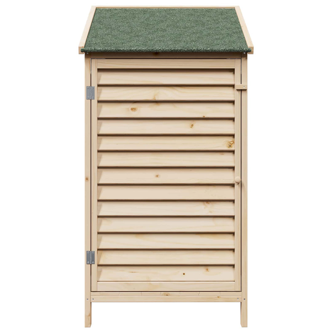 Have Skur Naturfarvet 59 x 56 x 113,5 cm Massivt Fyrretræ