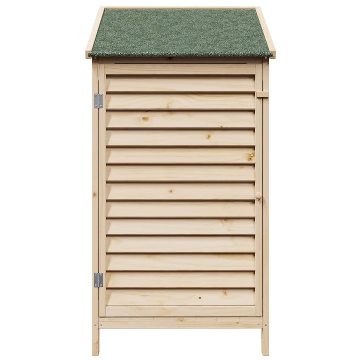 Have Skur Naturfarvet 59 x 56 x 113,5 cm Massivt Fyrretræ