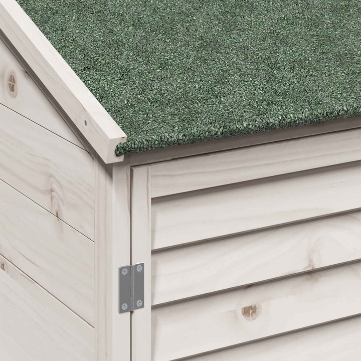 Have Skur Hvid 59 x 56 x 113,5 cm Massivt Fyrretræ