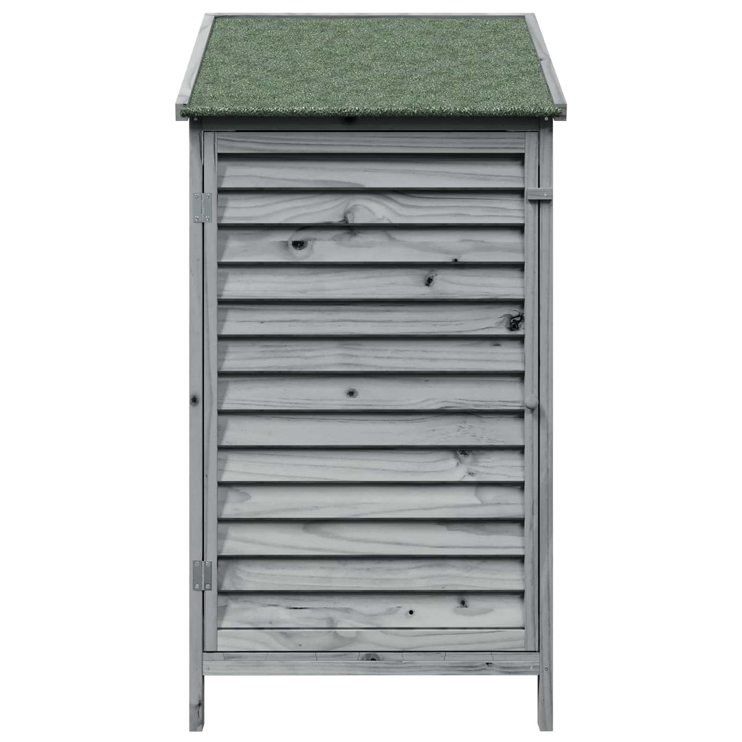Have Skur Grå 59 x 56 x 113,5 cm Massivt Fyrretræ