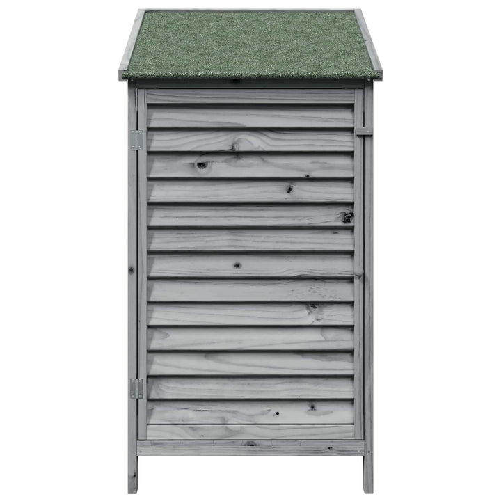 Have Skur Grå 59 x 56 x 113,5 cm Massivt Fyrretræ