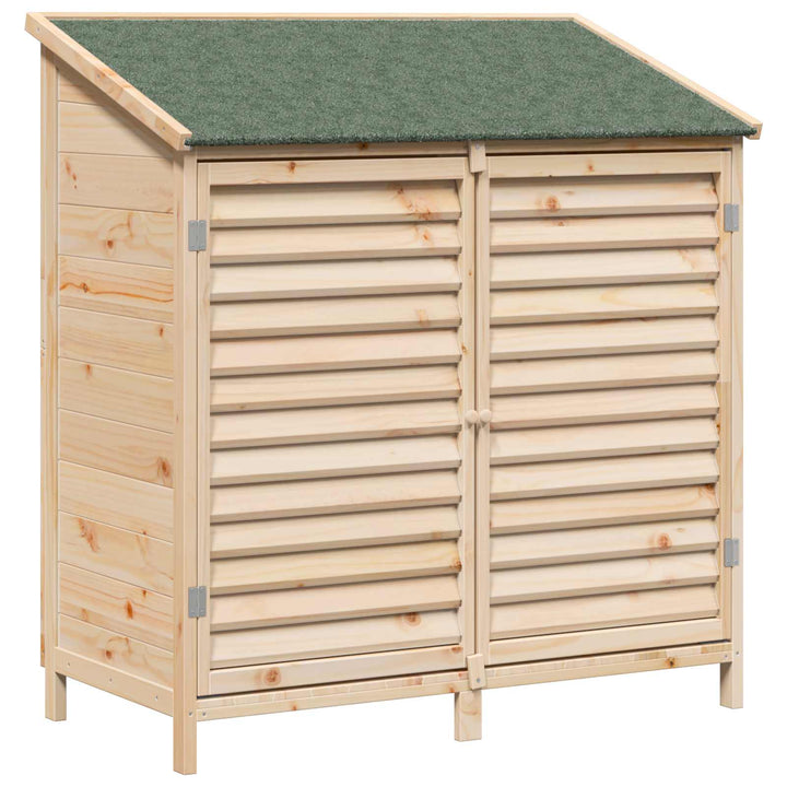 Have Skur Naturfarvet 106 x 56 x 113,5 cm Massivt Fyrretræ