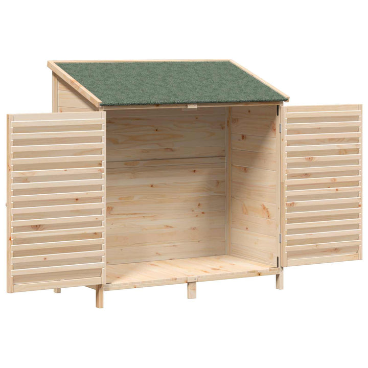 Have Skur Naturfarvet 106 x 56 x 113,5 cm Massivt Fyrretræ