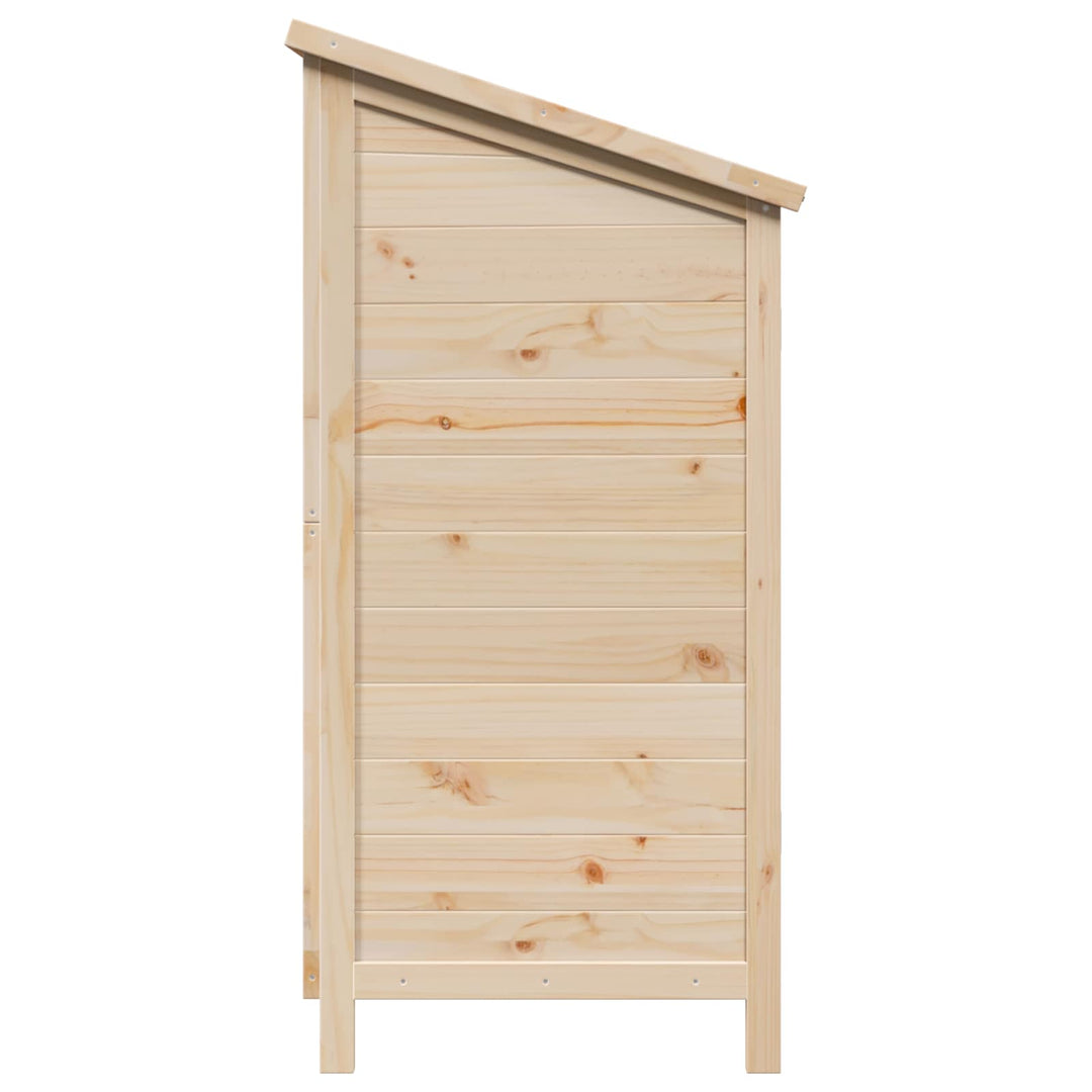 Have Skur Naturfarvet 106 x 56 x 113,5 cm Massivt Fyrretræ