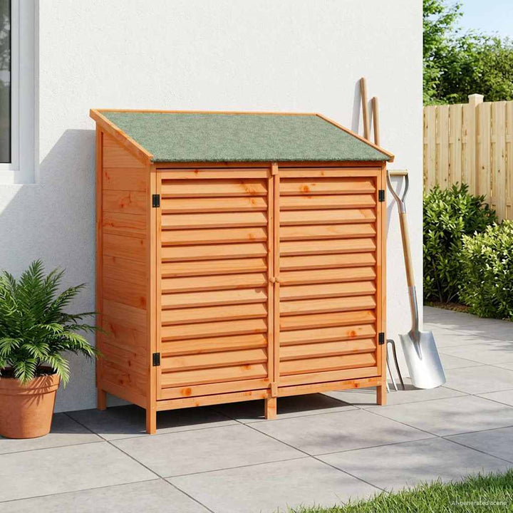Have Skur Brun 106 x 56 x 113,5 cm Massivt Fyrretræ
