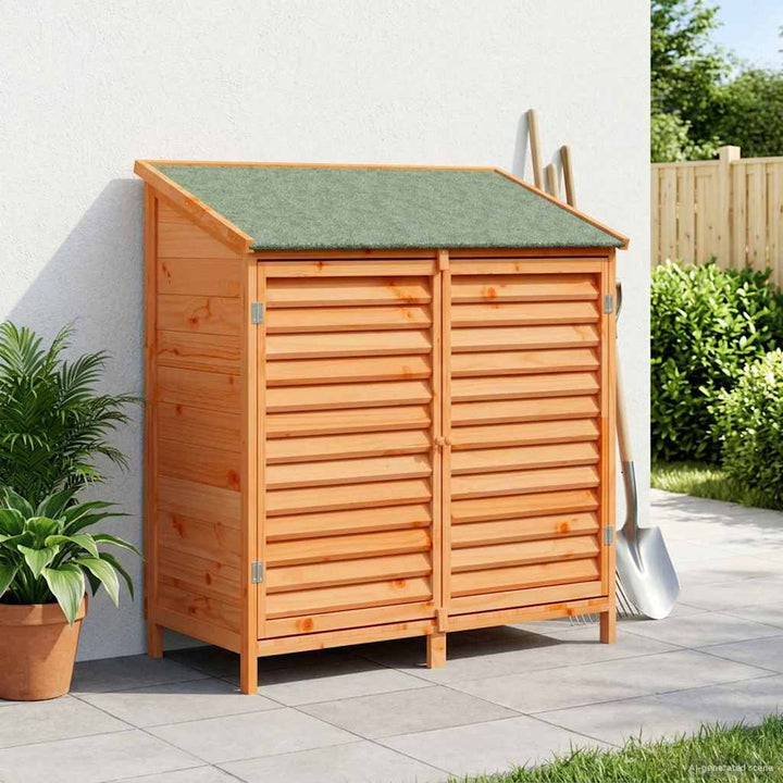 Have Skur Brun 106 x 56 x 113,5 cm Massivt Fyrretræ