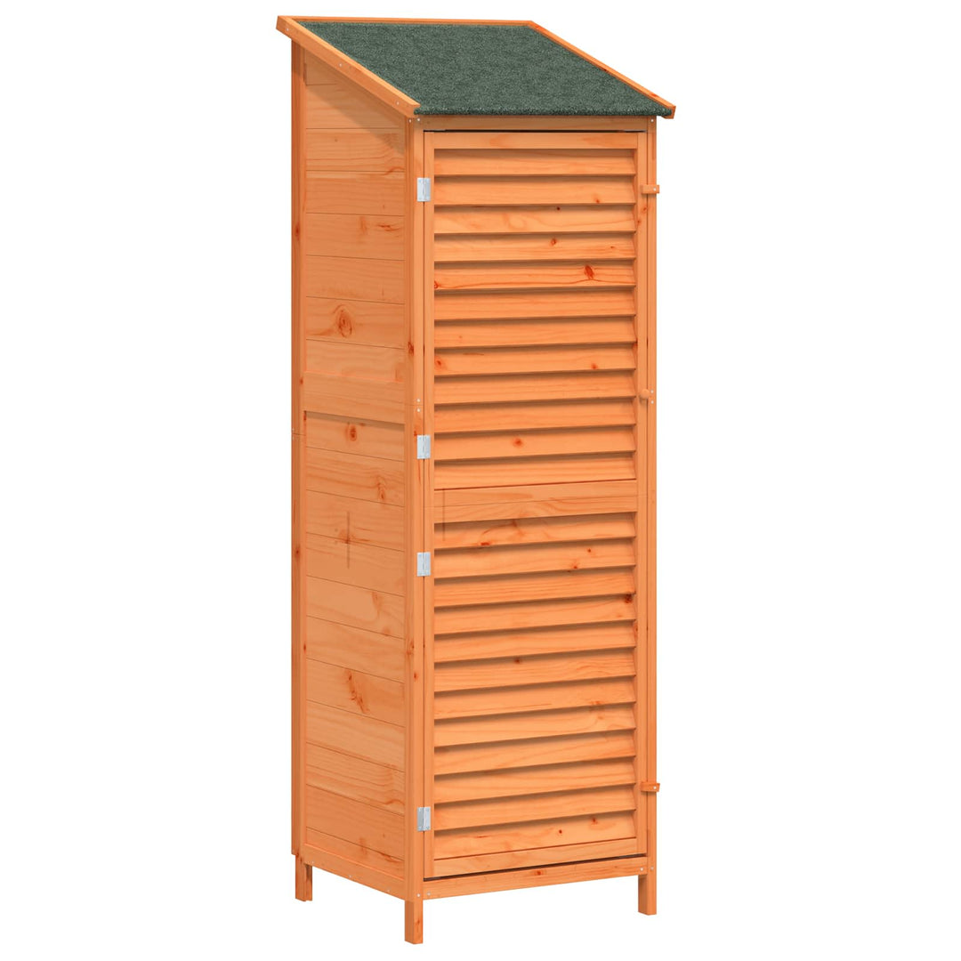 Have Skur Brun 59 x 56 x 176 cm Massivt Fyrretræ