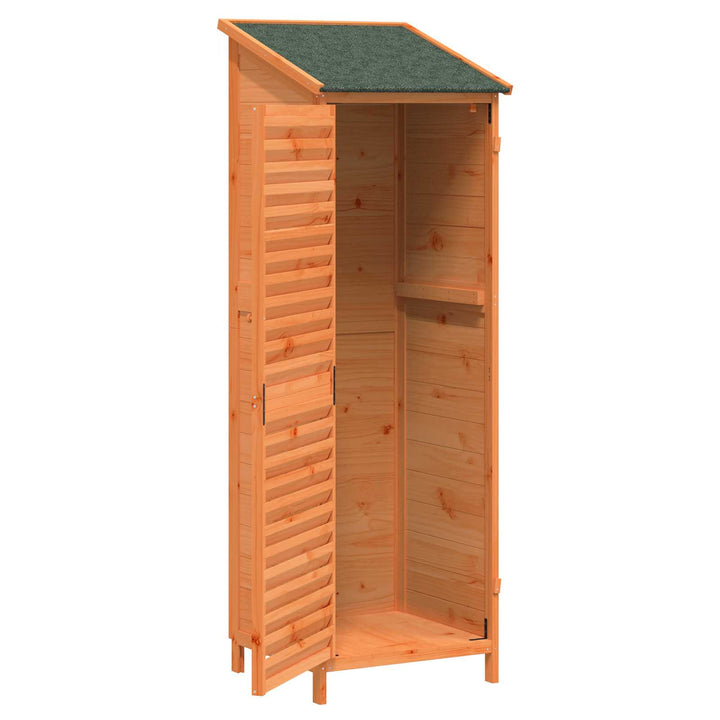Have Skur Brun 59 x 56 x 176 cm Massivt Fyrretræ