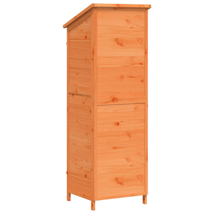 Have Skur Brun 59 x 56 x 176 cm Massivt Fyrretræ