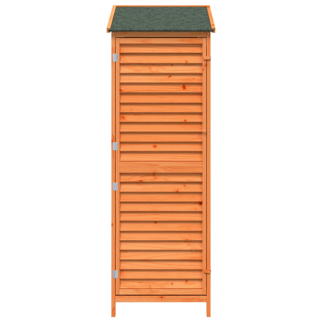 Have Skur Brun 59 x 56 x 176 cm Massivt Fyrretræ