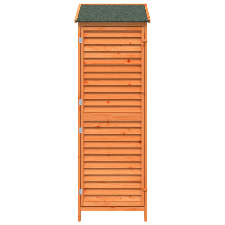 Have Skur Brun 59 x 56 x 176 cm Massivt Fyrretræ