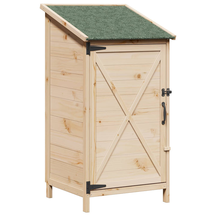 Have Skur Naturfarvet 59,5 x 56 x 113,5 cm Konstrueret træ