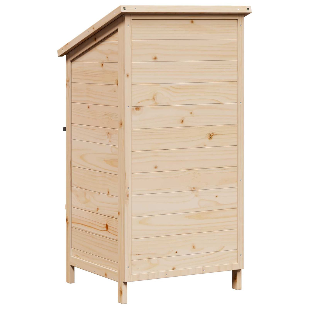 Have Skur Naturfarvet 59,5 x 56 x 113,5 cm Konstrueret træ