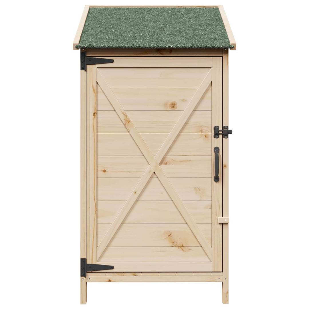 Have Skur Naturfarvet 59,5 x 56 x 113,5 cm Konstrueret træ