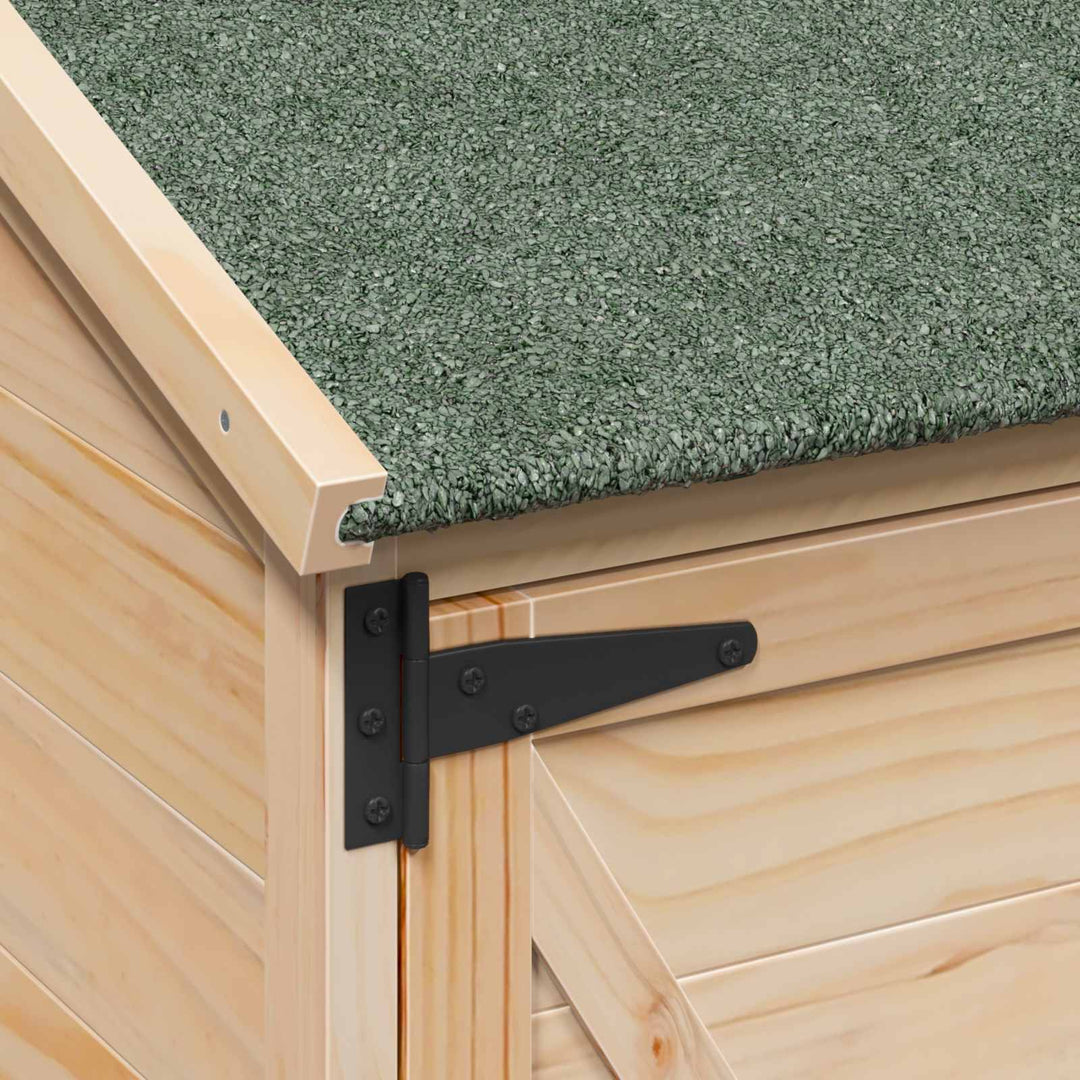 Have Skur Naturfarvet 106 x 56 x 113,5 cm Konstrueret træ