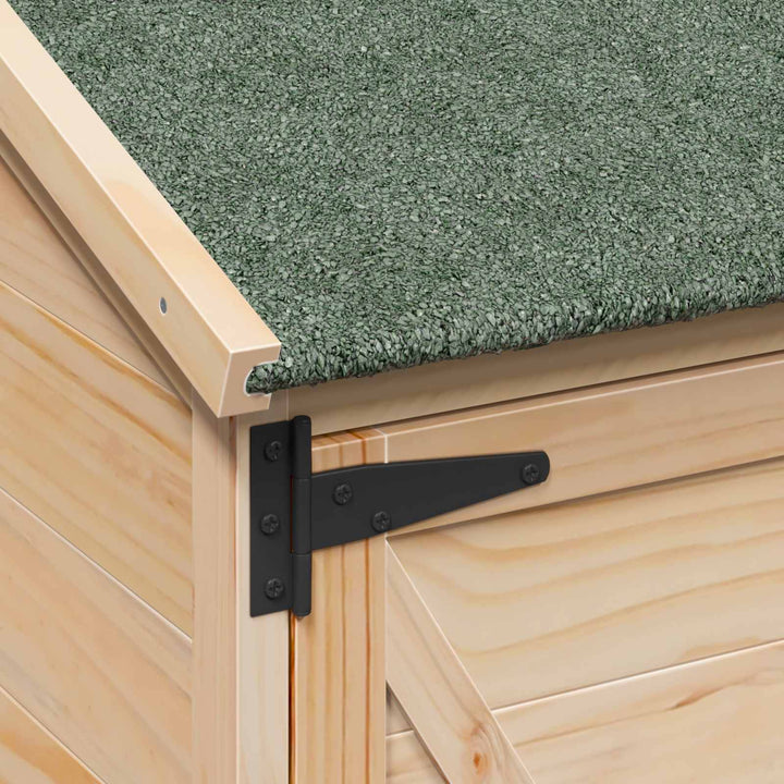 Have Skur Naturfarvet 106 x 56 x 113,5 cm Konstrueret træ