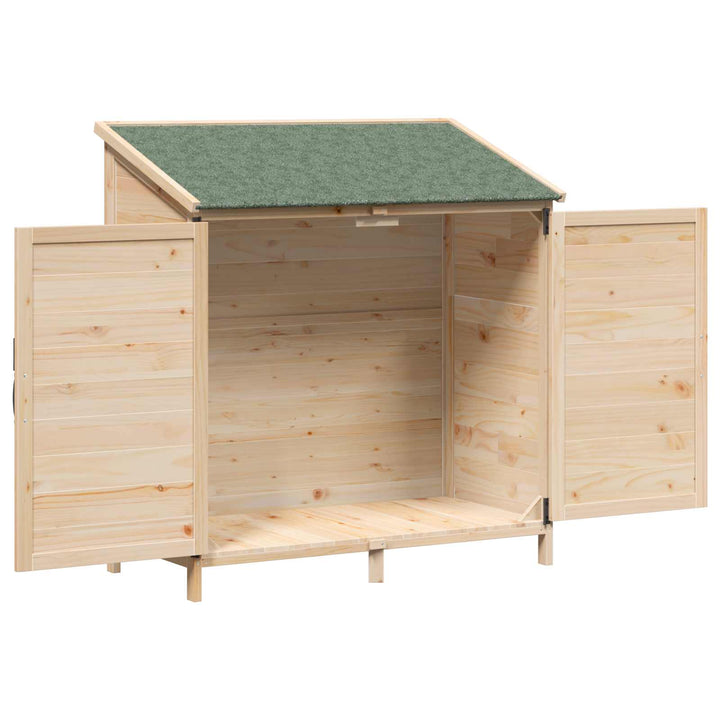 Have Skur Naturfarvet 106 x 56 x 113,5 cm Konstrueret træ